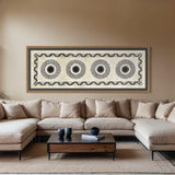 "Sunburst Run" ∙ Amate Art  70"x23.5"  (Unframed)