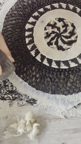 "Lace Mandala" ∙ Amate Art  15.75"x15.75"  (Unframed)