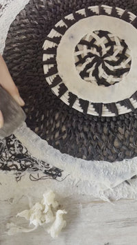 "Lace Mandala" ∙ Amate Art  15.75"x15.75"  (Unframed)