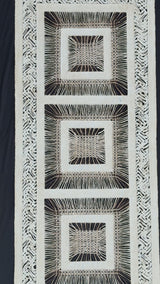 "Cascade Squares" ∙ Amate Art  70"x23.5" (Unframed)